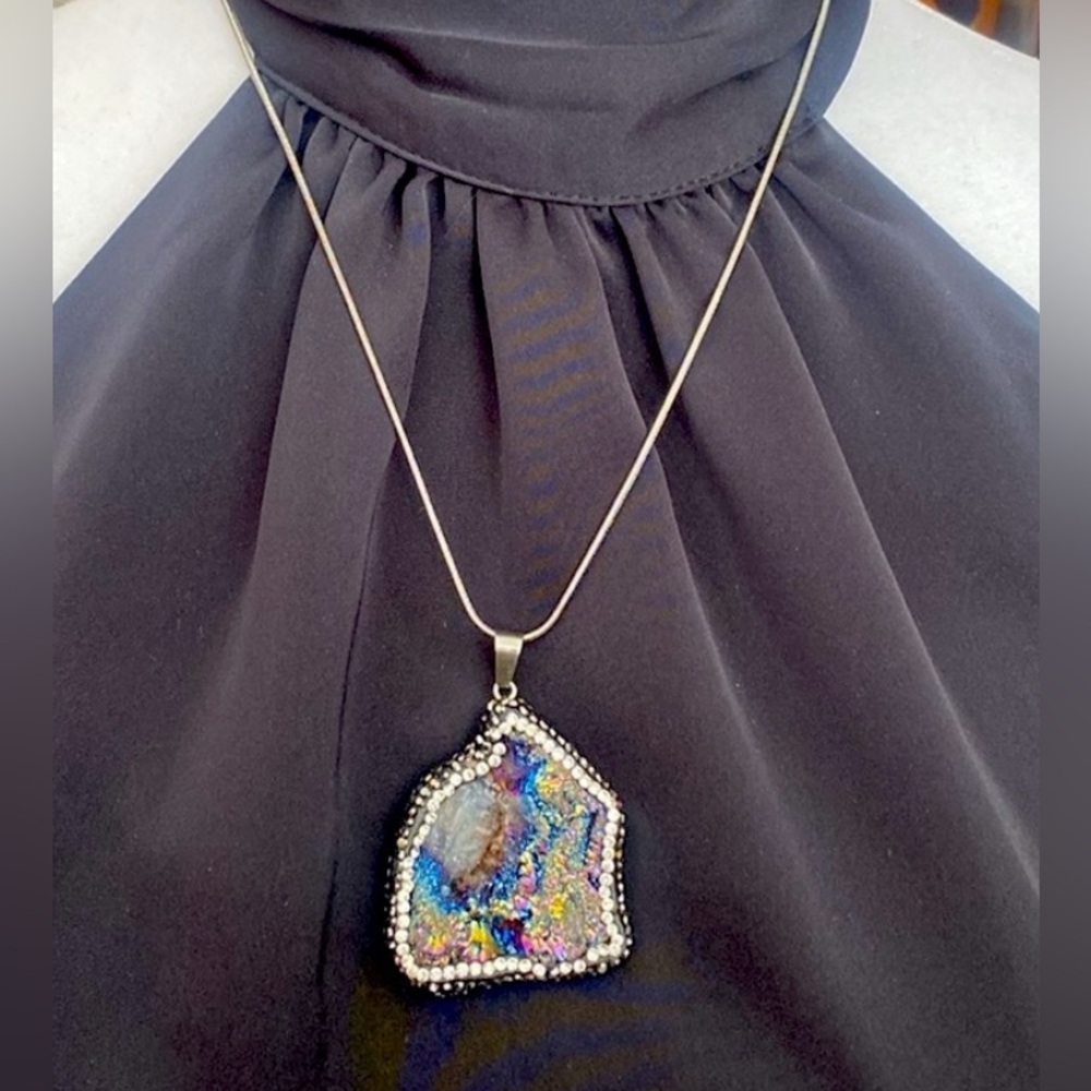 Stunning Amethyst Pendant and Chain💜✨